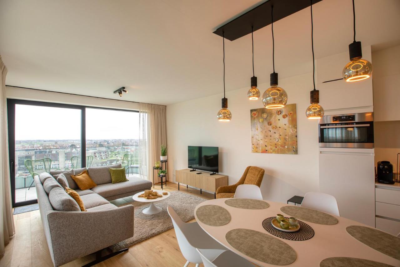 Modern En Gezellig Appartement Vlak Aan Het Strand Blankenberge Dış mekan fotoğraf
